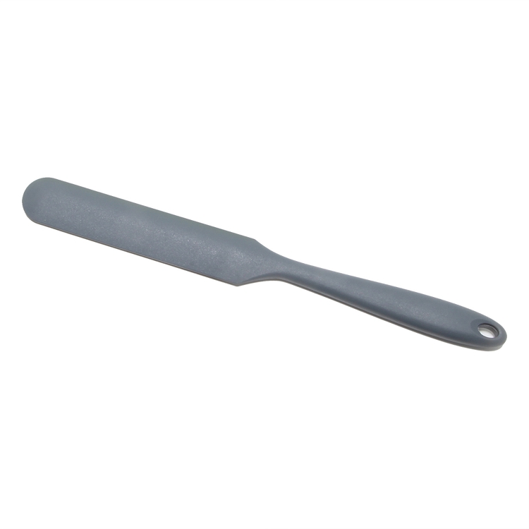 2021 Custom Design Stainless steel Wooden BBQ mini kitchen 3-piece plastic private label silicone spatula
